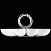 Accessoires Apéritif*Christofle Service 3 coupelles petit modèle Vertigo Métal Argenté