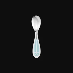 Cadeaux Personnalisables|Cadeaux Enfants*Christofle Set cuillère et fourchette naissance en métal argenté - Ice Blue