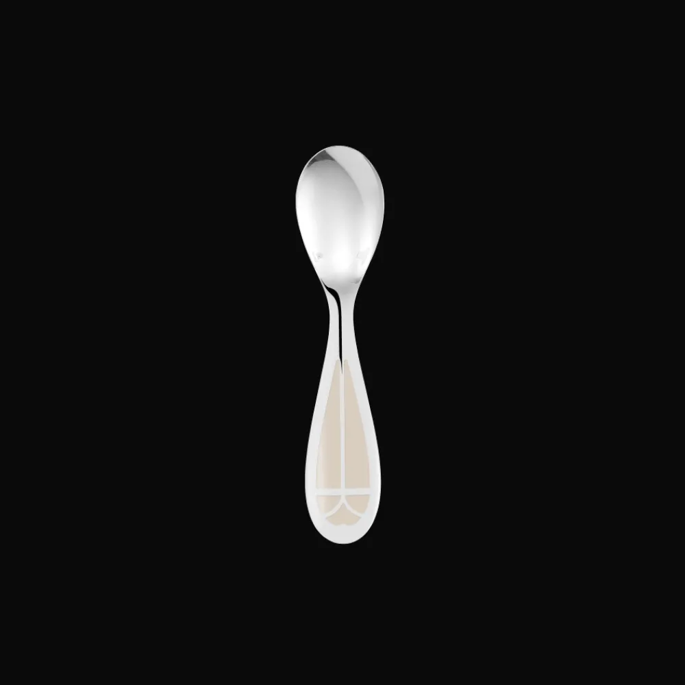 Cadeaux Personnalisables|Cadeaux Enfants*Christofle Set cuillère et fourchette naissance en métal argenté - Ivory