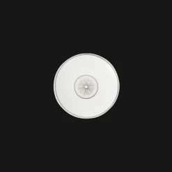 Accessoires De Table|Services Asiatiques*Christofle Set de 2 coupelles à sauce en porcelaine finition Platine