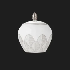 Cadeaux Thé Et Café|Accessoires Thé Et Café*Christofle Sucrier 30 cl en porcelaine finition Platine