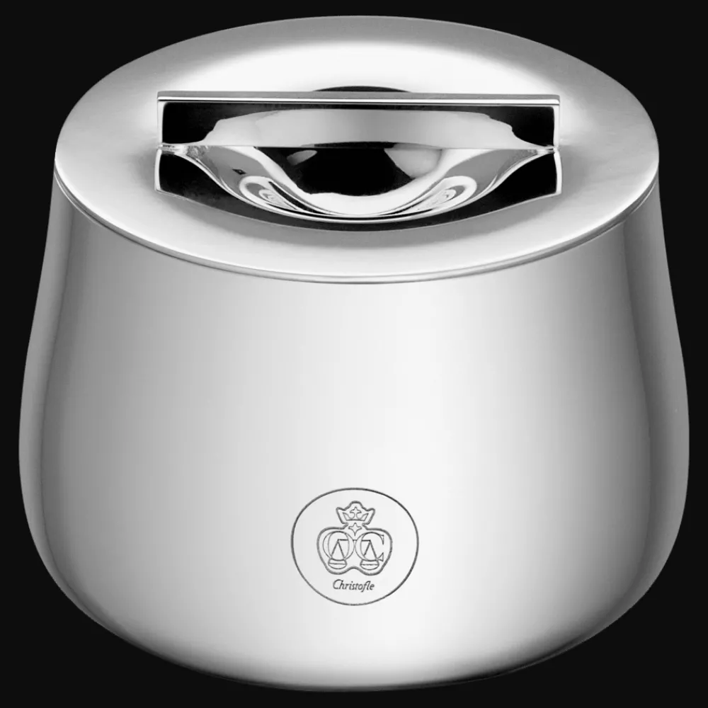 Accessoires Thé Et Café*Christofle Sucrier Silver Time Métal Argenté