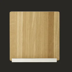 Accessoires De Table|Couteaux De Cuisine*Christofle Support pour couteaux et tablette en chêne et métal argenté