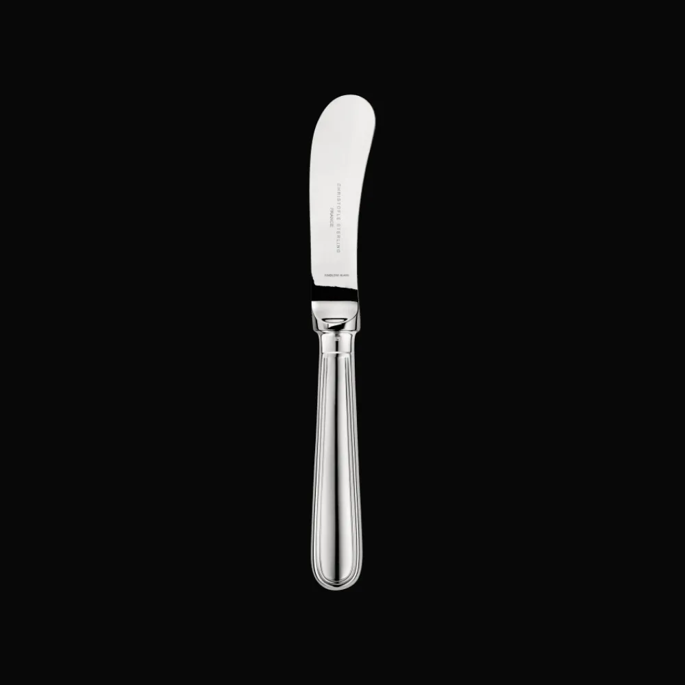 Couteaux Et Portes-Couteaux*Christofle Tartineur en argent massif