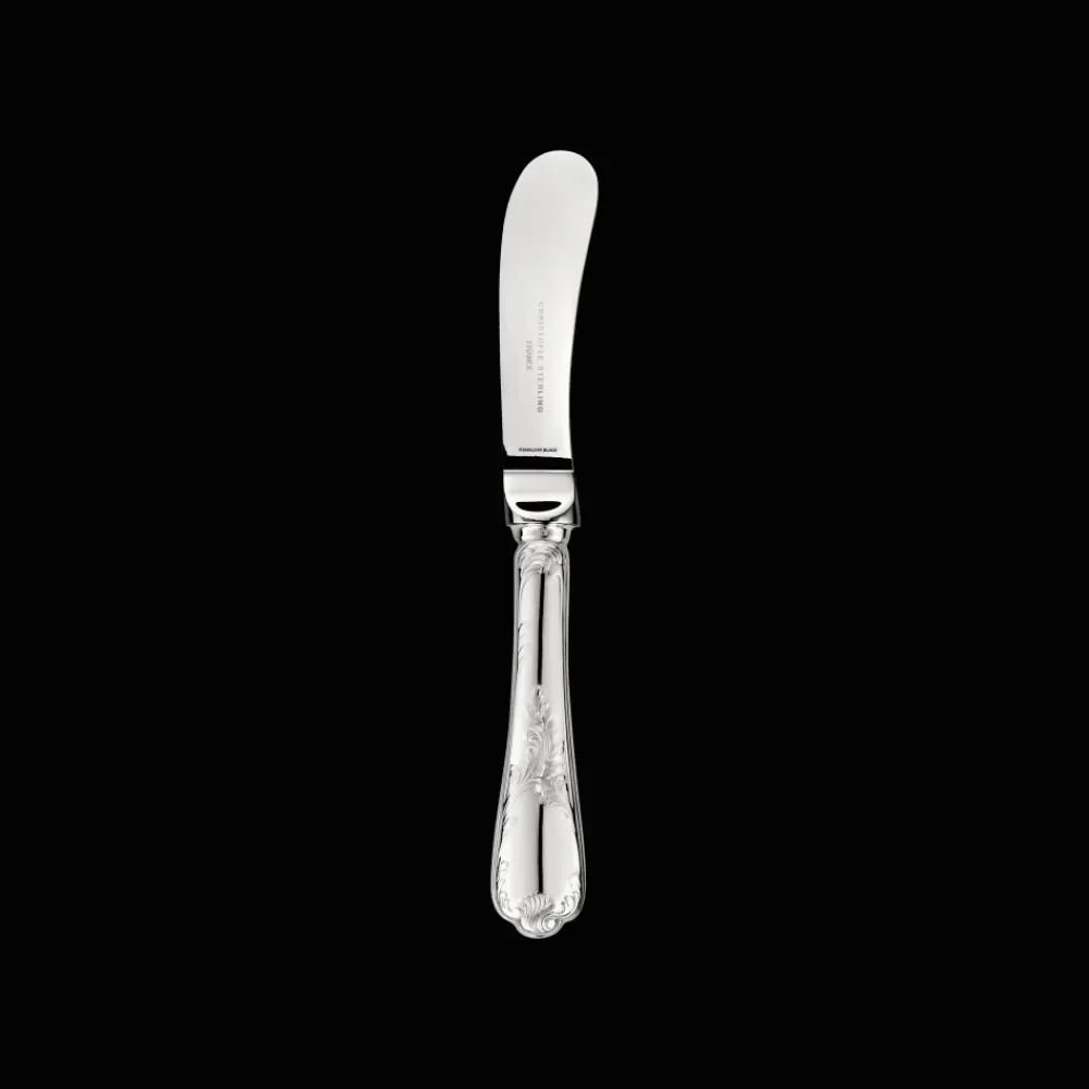 Couteaux Et Portes-Couteaux*Christofle Tartineur en argent massif