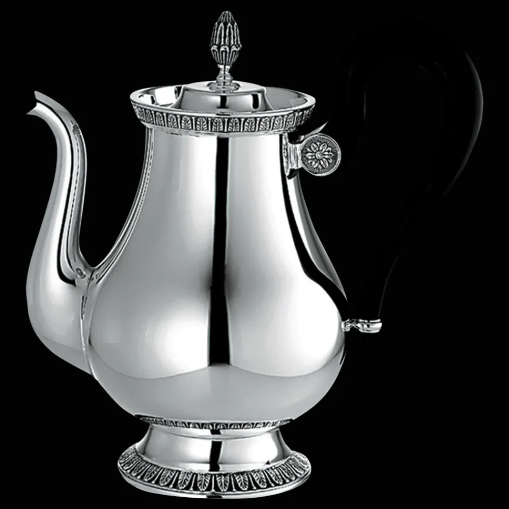 Accessoires Thé Et Café*Christofle Théière 8 tasses en métal argenté