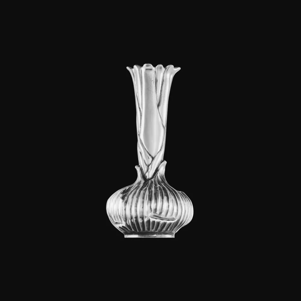 Vases*Christofle Vase Oignon en métal argenté
